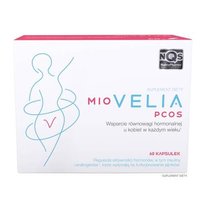 Suplement diety, Miovelia PCOS, równowaga hormonalna u kobiet, 60 kapsułek Miovelia
