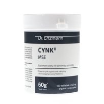 Suplement diety, Mito Pharma, Cynk dwuwartościowy MSE, 120 tabletek Mito Pharma