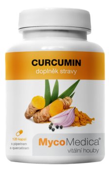 Suplement diety, Mycomedica, Curcumin, 120 kapsułek - MycoMedica