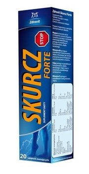 Suplement diety, Natur Produkt, Zdrovit Skurcz Forte, 20 tabletek musujących - Natur Produkt