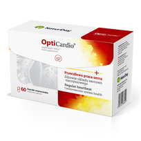 Suplement diety, NaturDay OptiCardio Spirulina, Prawidłowe ciśnienie krwi, 60 kaps. NaturDay