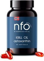 Suplement diety, NFO Krill Oil Astaxantyna 60 kapsułek