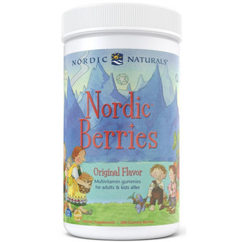 Suplement diety, Nordic Naturals Mutliwitaminowe żelki dla dzieci i dorosłych 200 żelek o smaku naturalnym - Nordic Naturals