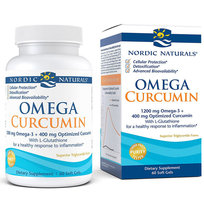 Suplement diety, Nordic Naturals, Omega Curcumin, 60 Kaps.