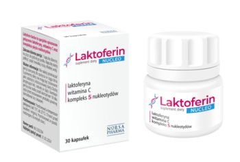 Suplement diety, Norsa Pharma Laktoferin Nucleo, 30 kaps. - Norsa Pharma