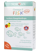 Suplement diety, Norsan Omega-3 Fisk Jelly (45 żelek) Norsan