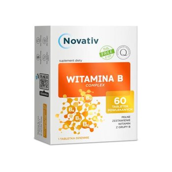 Suplement diety, Novativ Witamina B complex, 60tabl. - inna