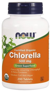 Suplement diety, Now Foods, Chlorella 500Mg 200 Tabs. - Inna marka