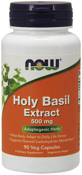 Suplement diety, Now Foods, Holy Basil Extract, Tulsi, B - Now Foods