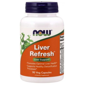 Suplement diety, NOW FOODS Liver Refresh 90 kaps - Now Foods