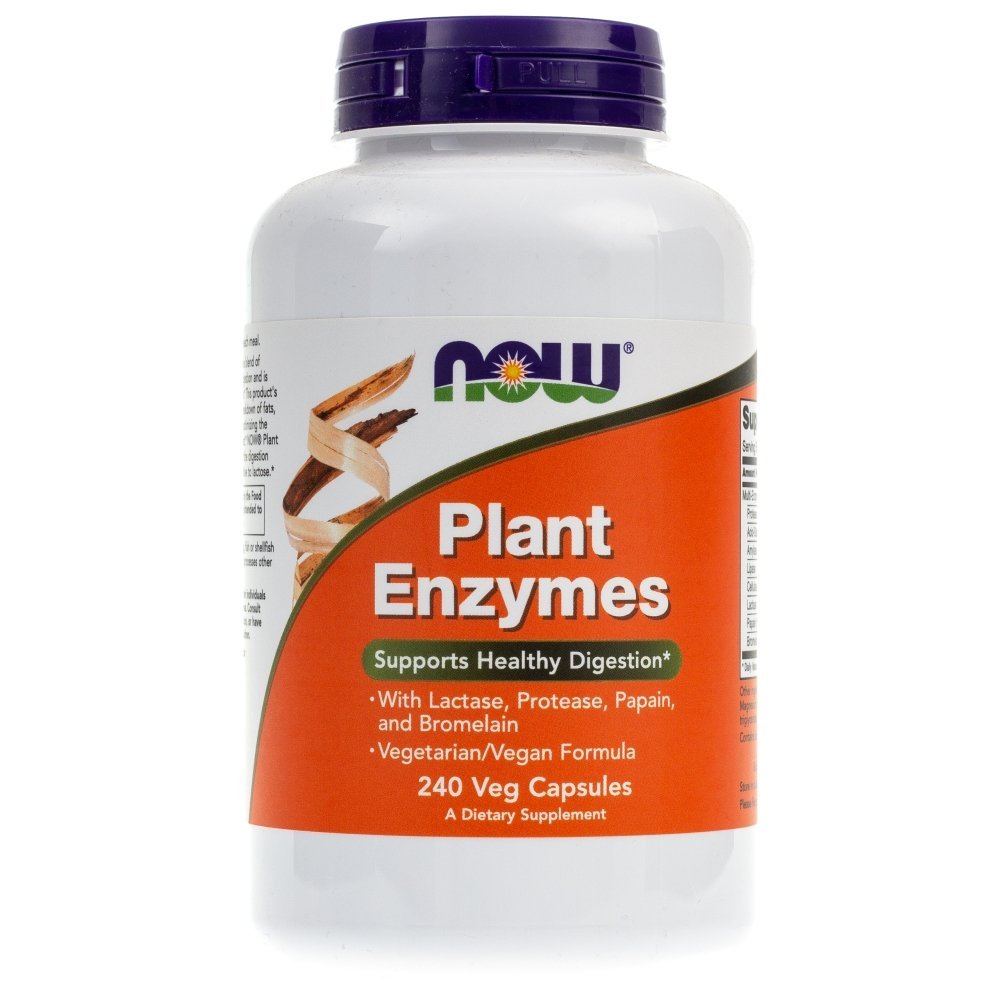 Suplement diety, Now Foods, Plant Enzymes, 240 kapsułek | Sklep EMPIK.COM