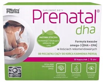 Suplement diety, Nutropharma, Prenatal DHA, Ciąża karmienie, 30 kaps. - Nutropharma