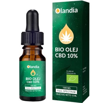 Suplement diety, Olandia Bio Olej CBD 10 % 10 ml full spectrum - Olandia