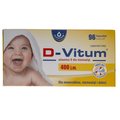 Suplement diety, Oleofarm, D-Vitum 400 j.m. witamina D dla niemowląt, 96 kapsułek - Oleofarm