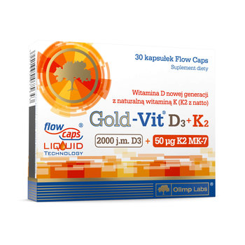 Suplement diety, Olimp Gold-Vit® D3+K2 2000 IU - 30 Kapsułek - Olimp Labs