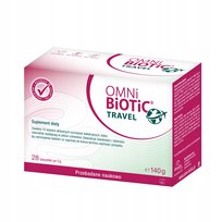 Suplement diety, OMNi-BiOTiC® Travel - 28sasz.*5g - probiotyk dla podróżujących, wsparcie jelit w podróży