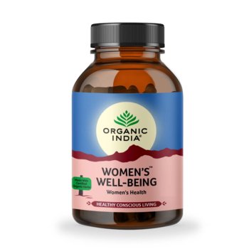 Suplement diety, Organic India, Women's Well-Being zdrowie kobiet, 60 kapsułek - inna