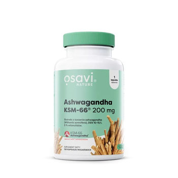 Suplement diety, OSAVI Ashwagandha KSM-66® 200 mg (120 kaps.) - Osavi