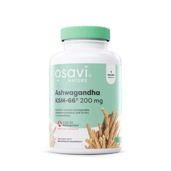Suplement diety, OSAVI Ashwagandha KSM-66® 200 mg (180 kaps.) - Osavi