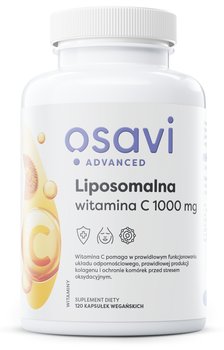 Suplement diety, Osavi - Liposomalna Witamina C, 1000mg, 120 vkaps - Osavi