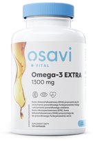 Suplement diety, Osavi - Omega-3 Extra, 1300mg, Cytryna, 120 kapsułek miękkich Osavi