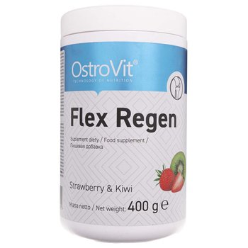 Suplement diety, OstroVit Flex Regen truskawka-kiwi - 400 g - OstroVit