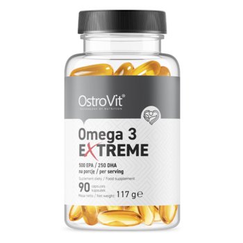 Suplement diety, OstroVit Omega 3 Extreme 90 caps ODPORNOŚĆ EPA DHA - OstroVit