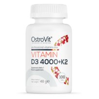 Suplement diety, OstroVit Witamina D3 4000 + K2 100 tabletek OstroVit