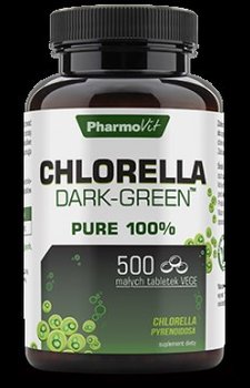 Suplement diety, Pharmovit Chlorella Dark-Green 500 tabletek - Pharmovit
