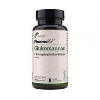 Suplement diety, PHARMOVIT Glukomannan 450mg, 90kaps. Pharmovit