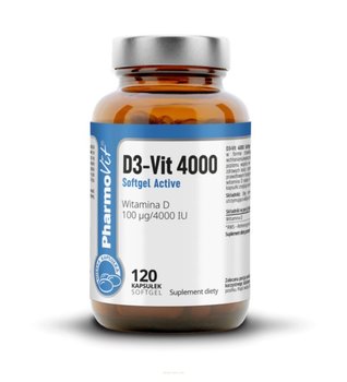 Suplement diety, Pharmovit Witamina  D3 4000 120 k Softgel Active - Pharmovit