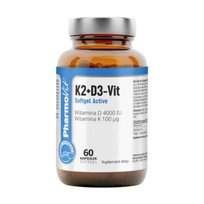 Suplement diety, PHARMOVIT Witamina K2+D3-Vit, 60 kapsułek Pharmovit