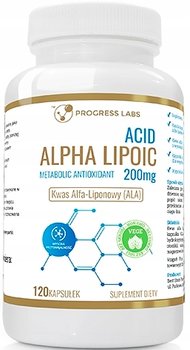 Suplement diety, Progress Labs, Alpha Lipoic, Kwas alfa liponowy 200 mg, 120 kaps. - Progress Labs