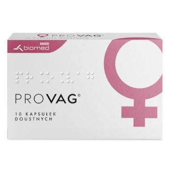 Suplement diety, Provag, Probiotyk ginekologiczny, 10 kaps. - Provag