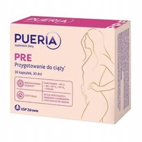 Suplement diety, Pueria PRE przygotowanie do ciąży, 30 kapsułek USP Zdrowie