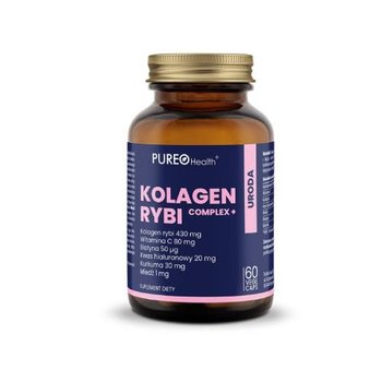 Suplement diety, Pureo Health, Kolagen Rybi Complex+, 60kaps. - Pureo