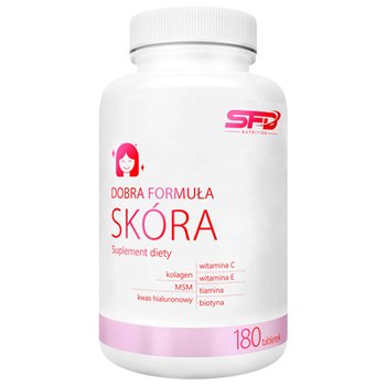Suplement diety, SFD, Dobra Formuła Skóra, 180 Tab. - SFD