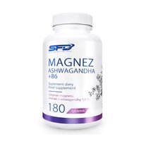 Suplement diety, SFD, Magnez Ashwagandha + B6, 180 tab. SFD