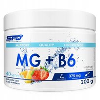 Suplement diety, SFD, MG + B6 Magnez Witamina B6 Skurcz Zmęczenie Energia Układ Nerwowy, 200g SFD