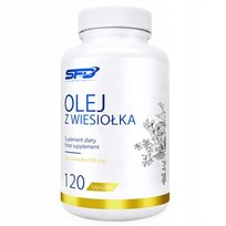 Suplement diety, SFD, Olej Z Wiesiołka Układ Krążenia Cholesterol Odporność Pms, 120 Kaps. SFD