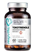 Suplement diety, SILVER 100% Tokotrienole DeltaGold z annato 50mg, 60kaps. MyVita MyVita