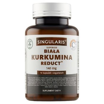 Suplement diety, Singularis Superior, Biała Kurkumina Reduct, 70kaps. - Singularis