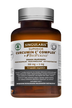 Suplement diety, Singularis Superior Curcumin C3 Complex + Bioperine, suplement diety, 70 kapsułek - Singularis Superior