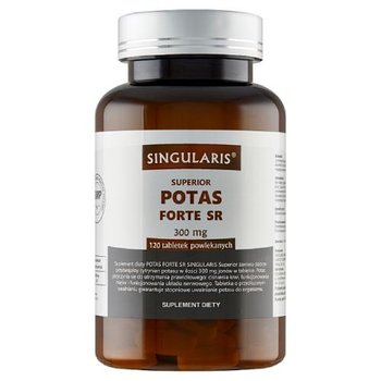Suplement diety, Singularis Superior Potas Forte SR, 120tabl. - Singularis