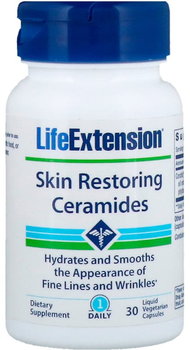 Suplement diety, Skin Restoring Ceramides Ceramidy (30 kaps) Life Extension - Life Extension