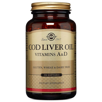 Suplement diety, Solgar Cod Liver Oil Vitamins A&d 250caps - Inna marka