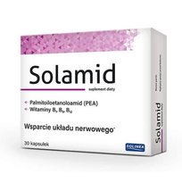 Suplement diety, Solinea, Solamid wsparcie układu nerwowego, 30 kapsułek SOLINEA