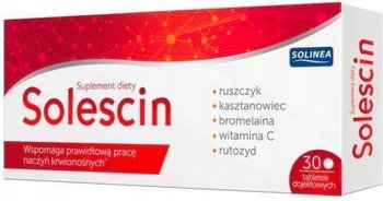 Suplement diety, Solinea, SOLESCIN, witamina C, kasztanowiec, 30 tab. - Solinea