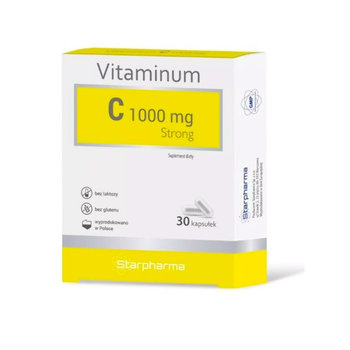 Suplement diety, Starpharma Vitaminum C 1000 mg Strong 30 kapsułek - Starpharma