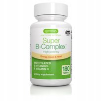 Suplement diety, SUPER witamina B COMPLEX 8 witamin B METYLOWANY kwas foliowy 180 tabletek Igennus